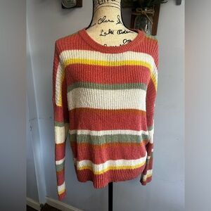GiLLi‎ sweater stripe preppy academia business casual career